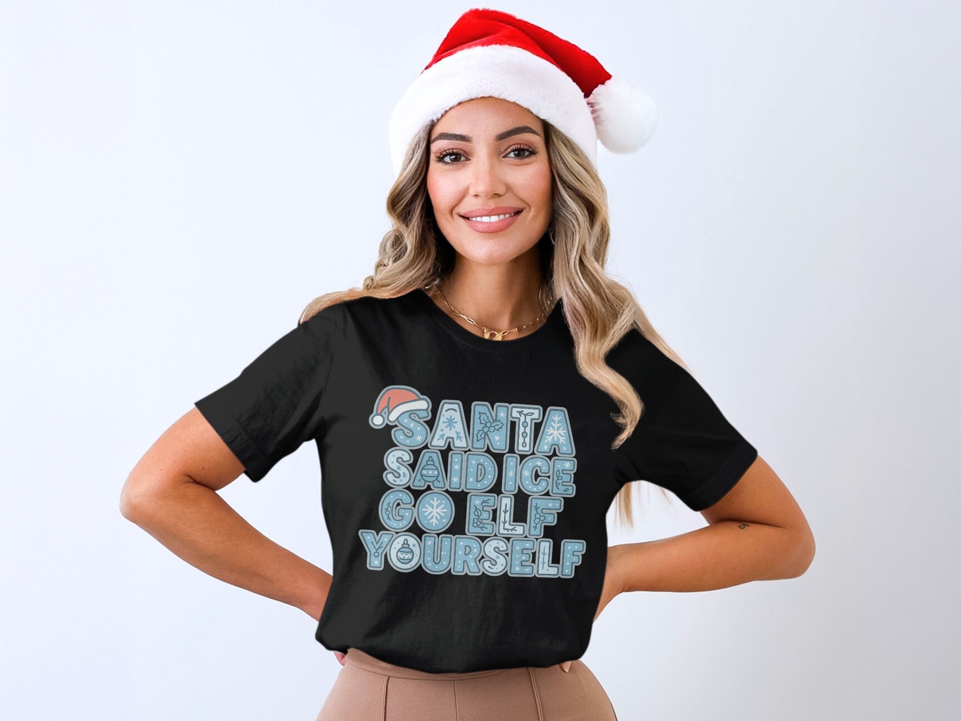 Santa Said Ice Go Elf Yourself T-shirt