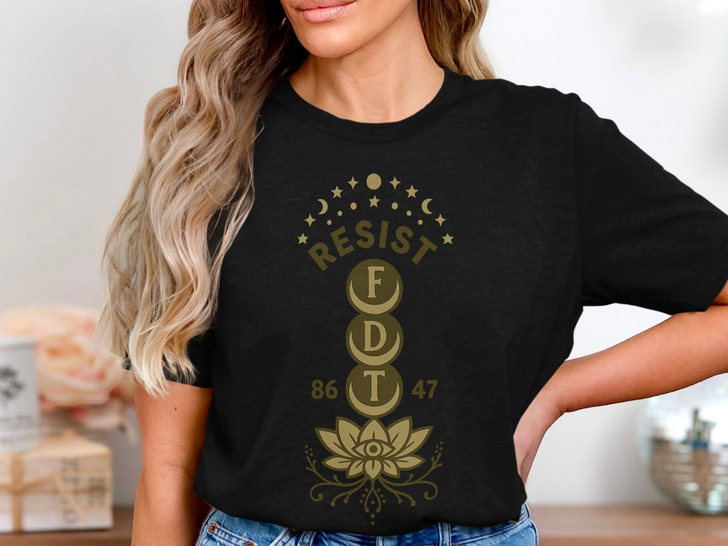 Resist FDT 86 47 Stars Lotus Graphic Tee product