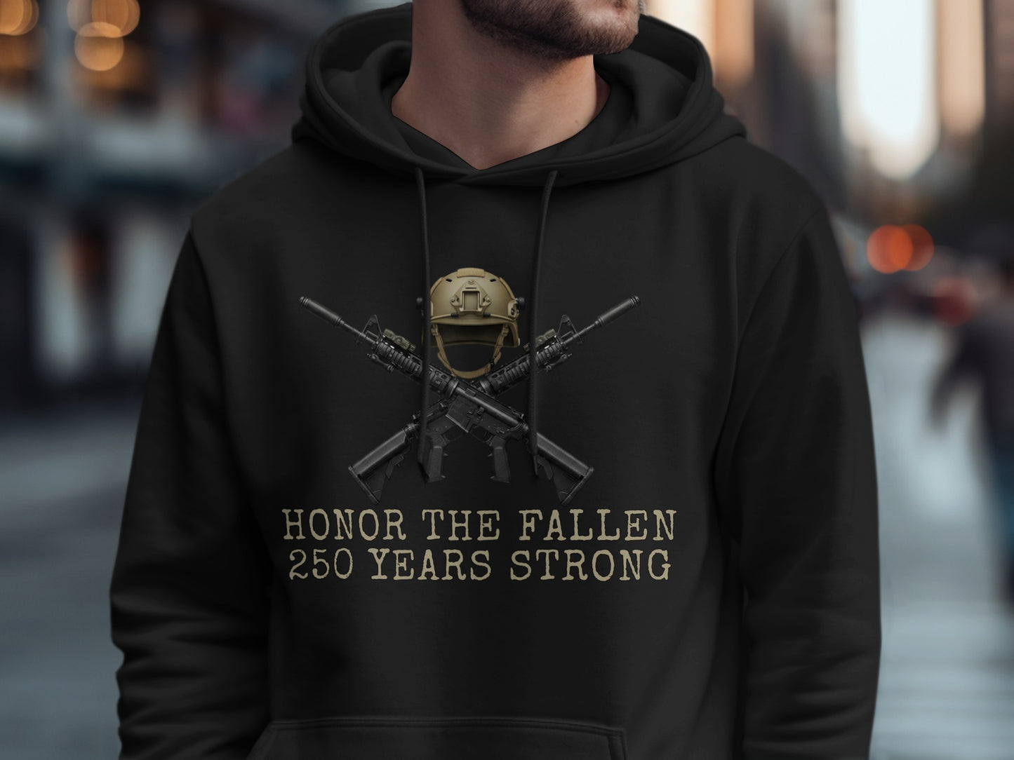 Honor The Fallen 250 Years Strong Hoodie