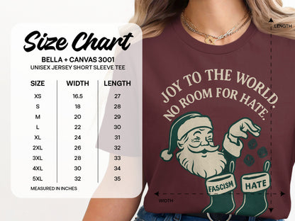 Joy to the World No Room for Hate Shirt