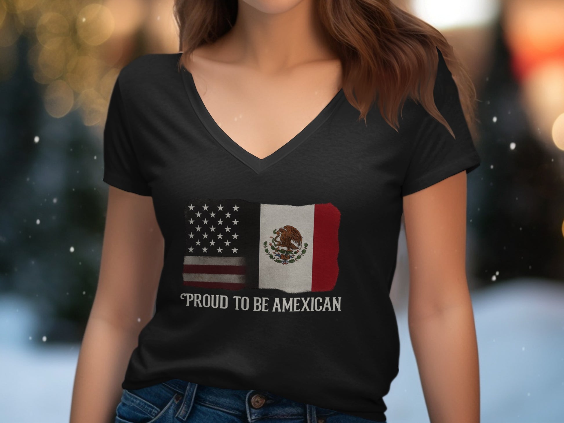 Proud To Be Amexican Flag Graphic T-Shirt product