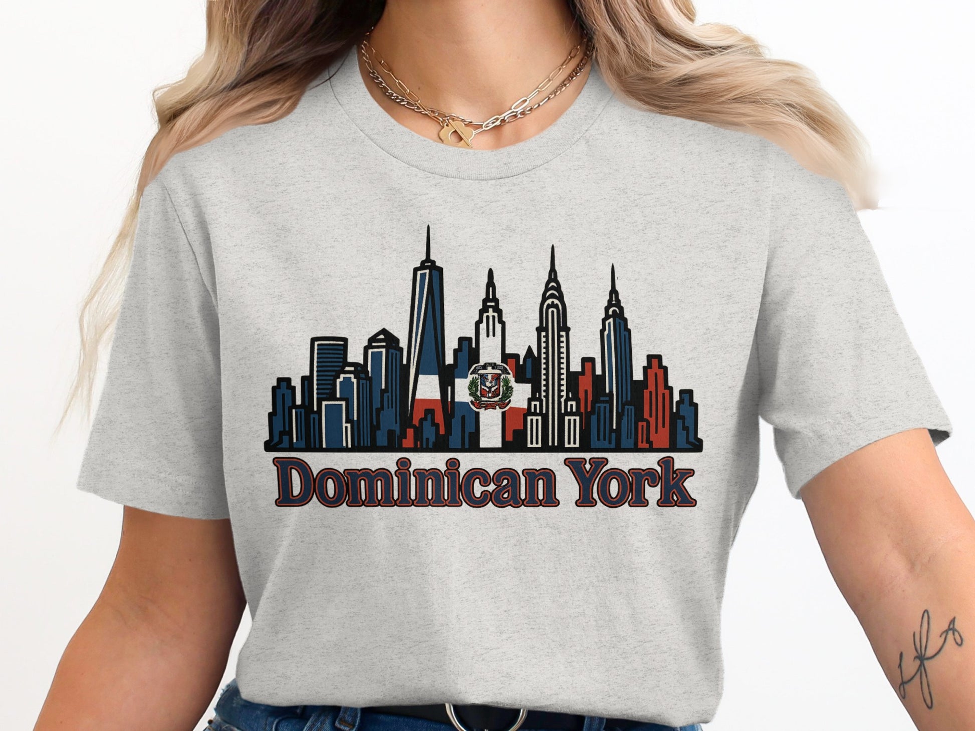 Dominican York Skyline Graphic T-Shirt Product Type