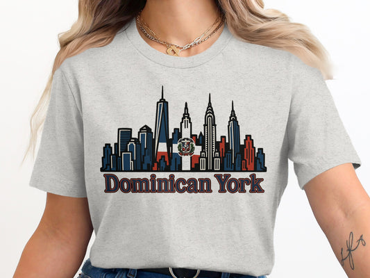 Dominican York Skyline Graphic T-Shirt Product Type