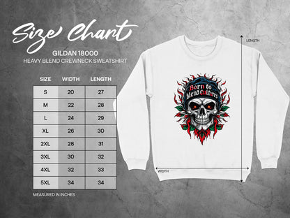 Born to Bend Culture Skull Graphic Sweatshirt product