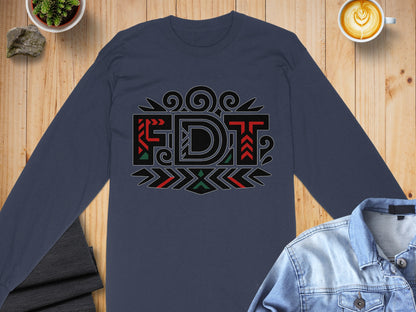 FDT Graphic Long Sleeve Shirt for Casual Wear