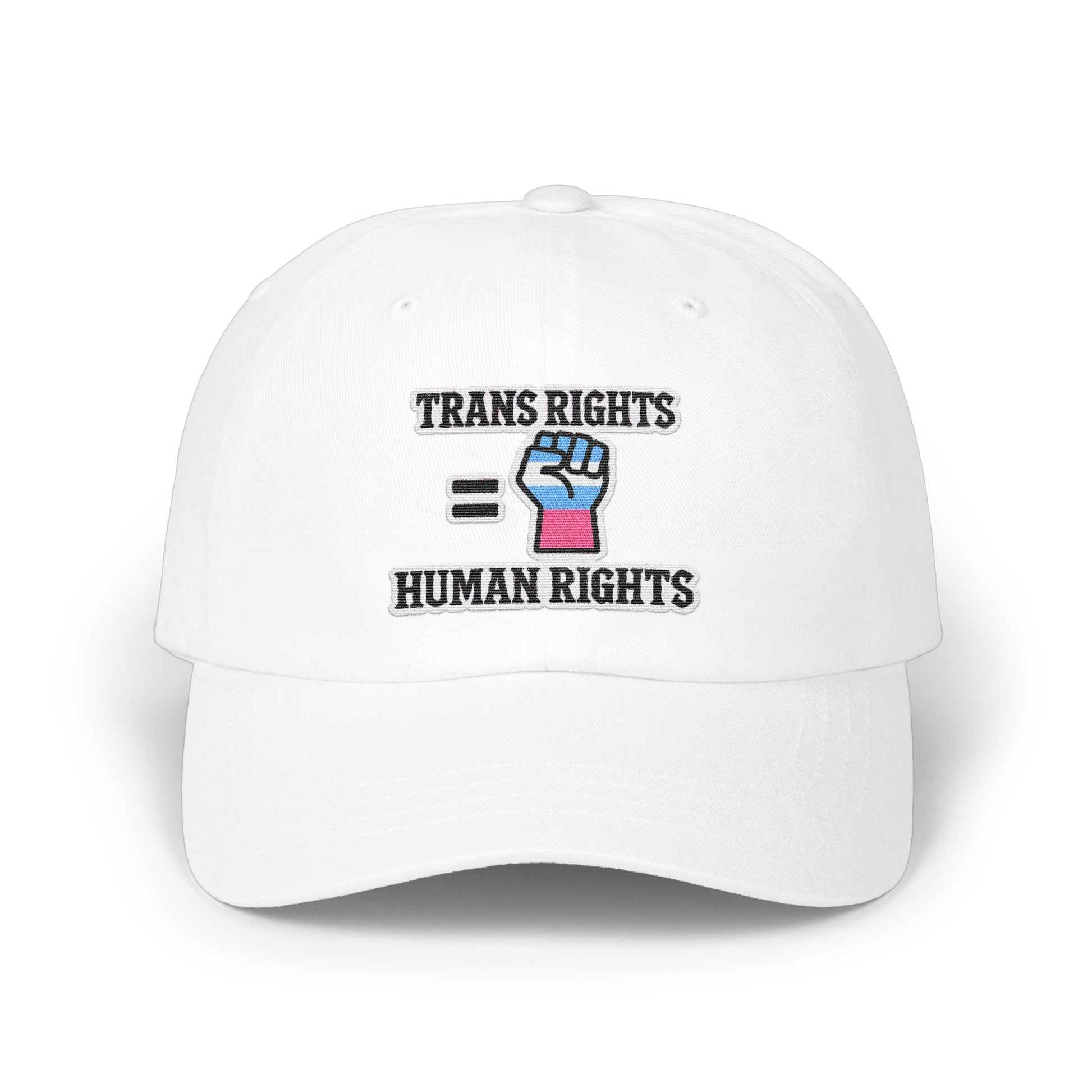 Trans Rights Human Rights Statement Hat product