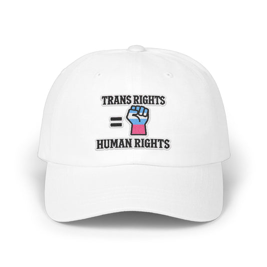 Trans Rights Human Rights Statement Hat product