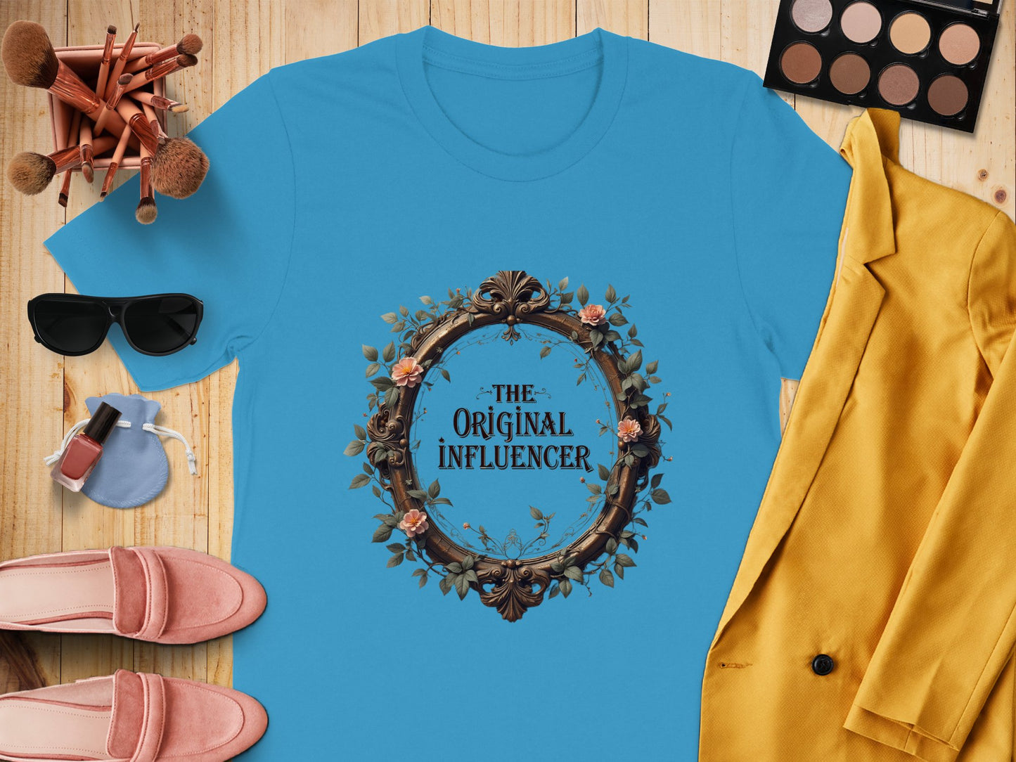 The Original Influencer Graphic Teal T-Shirt product type