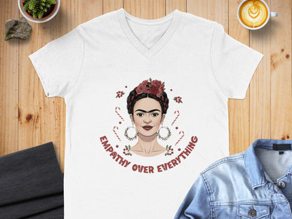 Empathy Over Everything T-shirt with Artistic Design