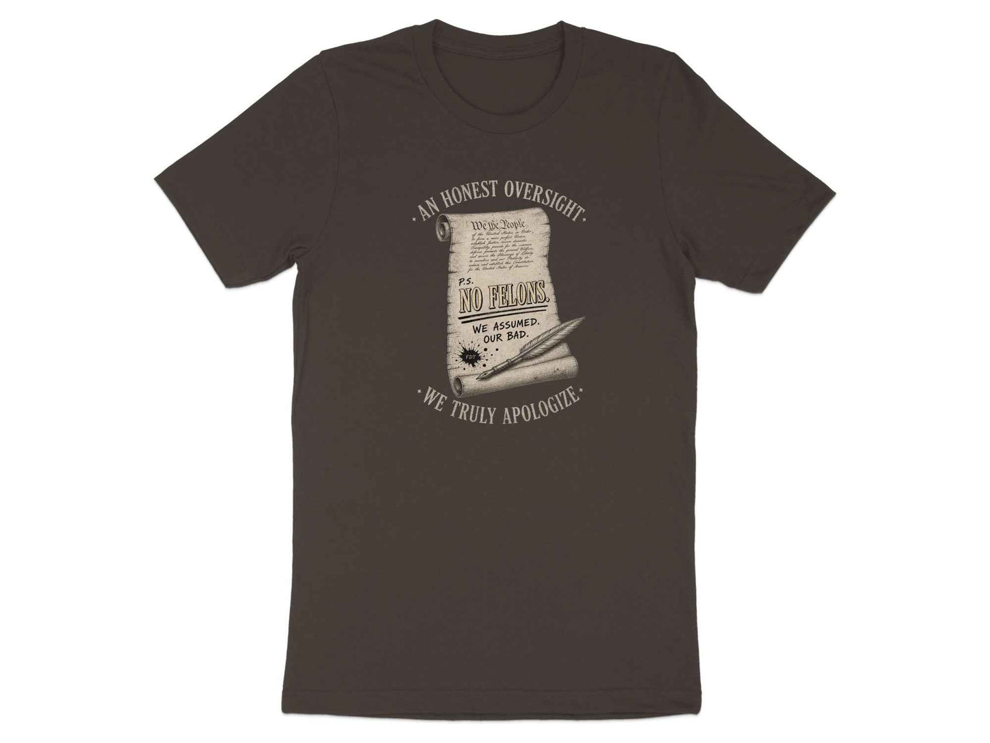 Honest Oversight: Constitutional Satire T-Shirt