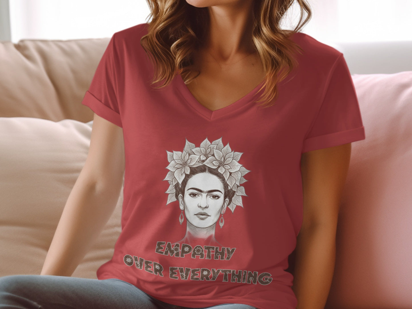 Empathy Over Everything Graphic T-Shirt