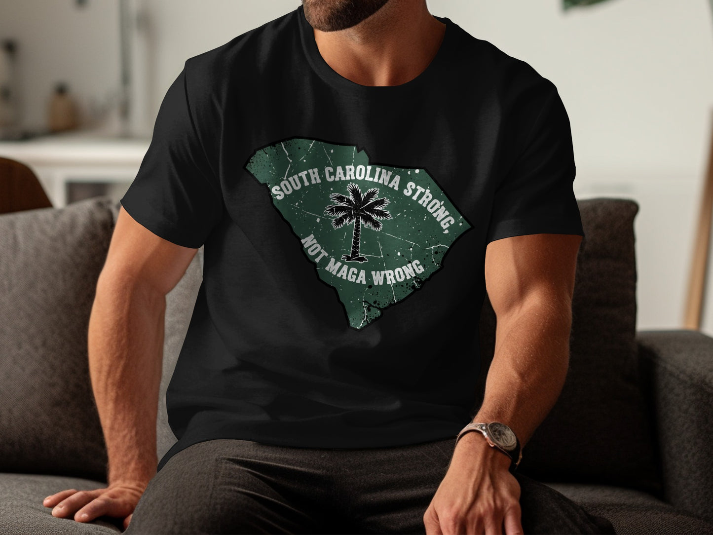 South Carolina Strong Not Maga Wrong T-Shirt product