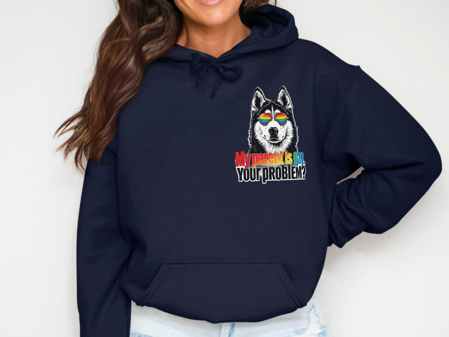 My Parent is Your Problem Dog Hoodie product type