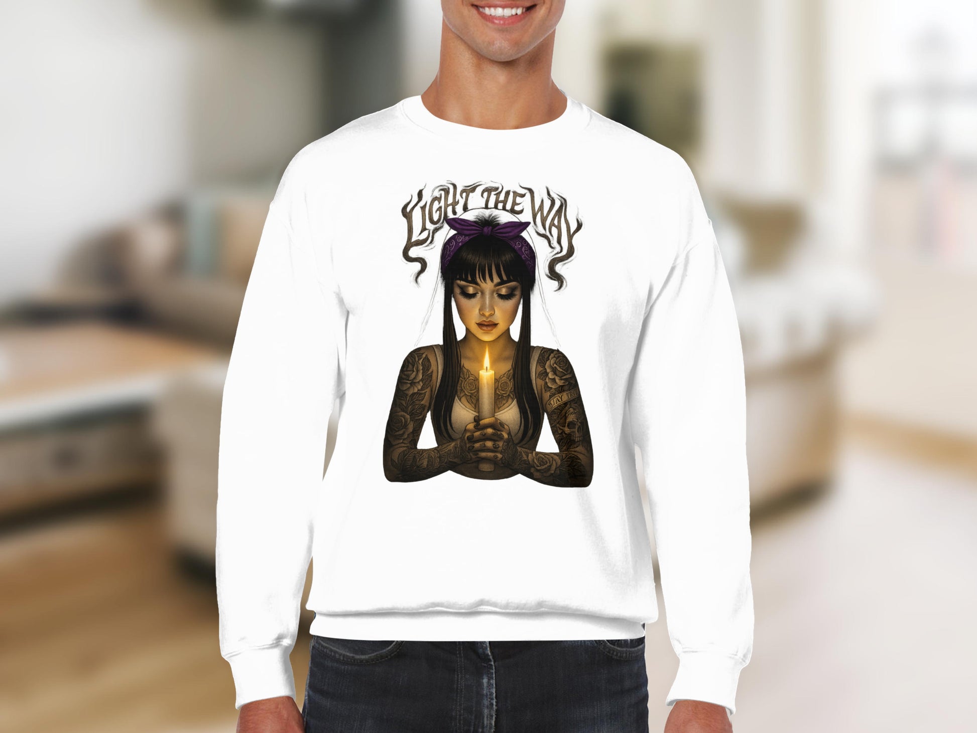 Light The Way Graphic Sweatshirt product type
