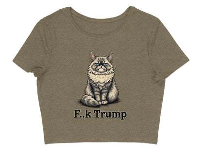 F..k Trump Cat Themed Graphic Tee Shirt product