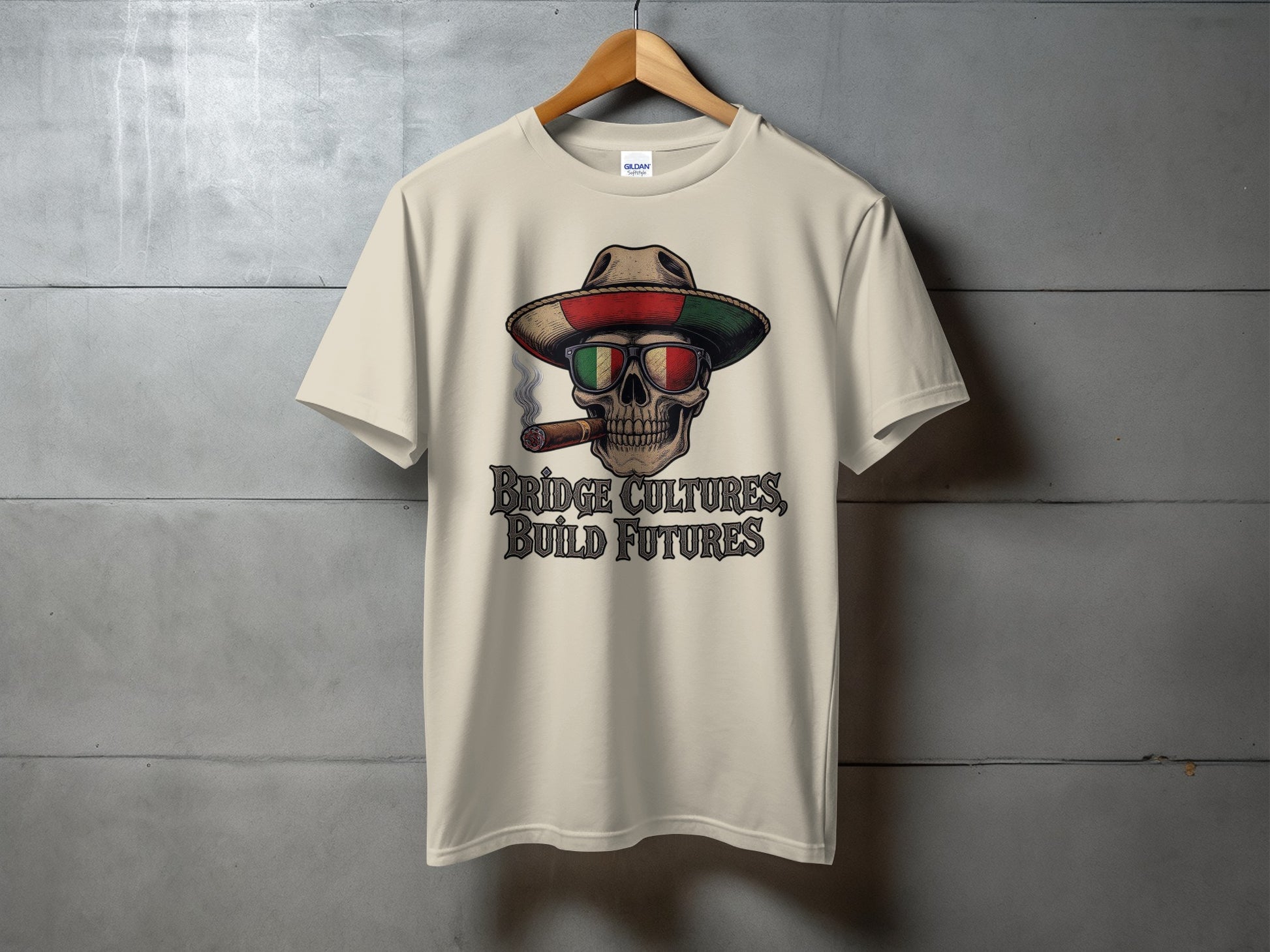 Bridge Cultures Build Futures Design T Shirt product