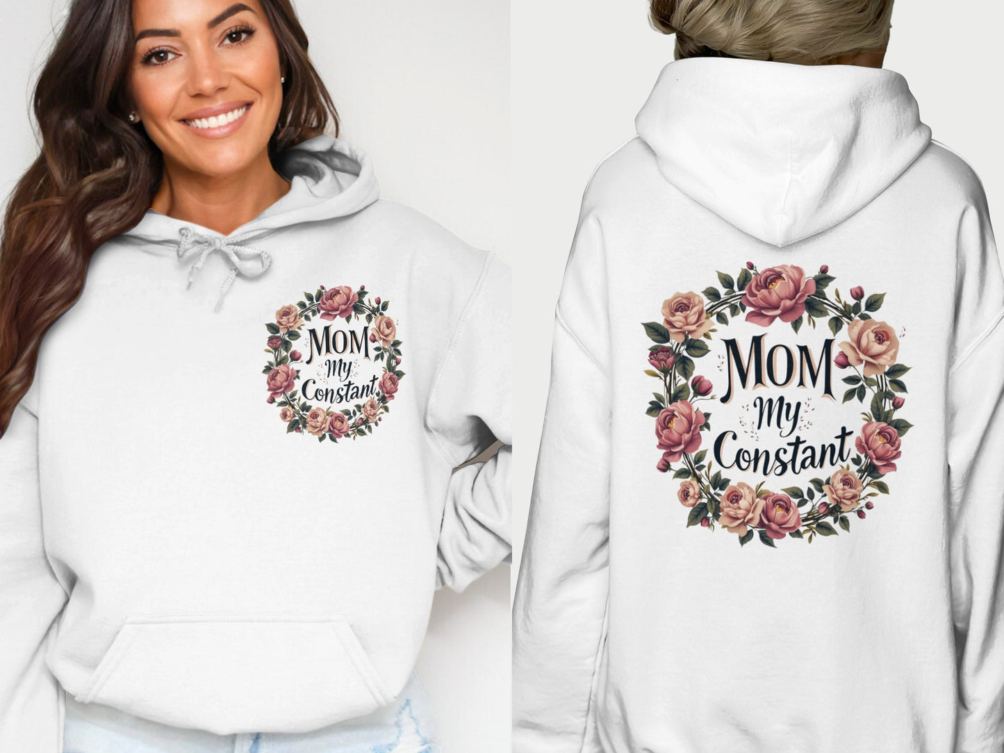 Mom My Constant Floral Hoodie product type