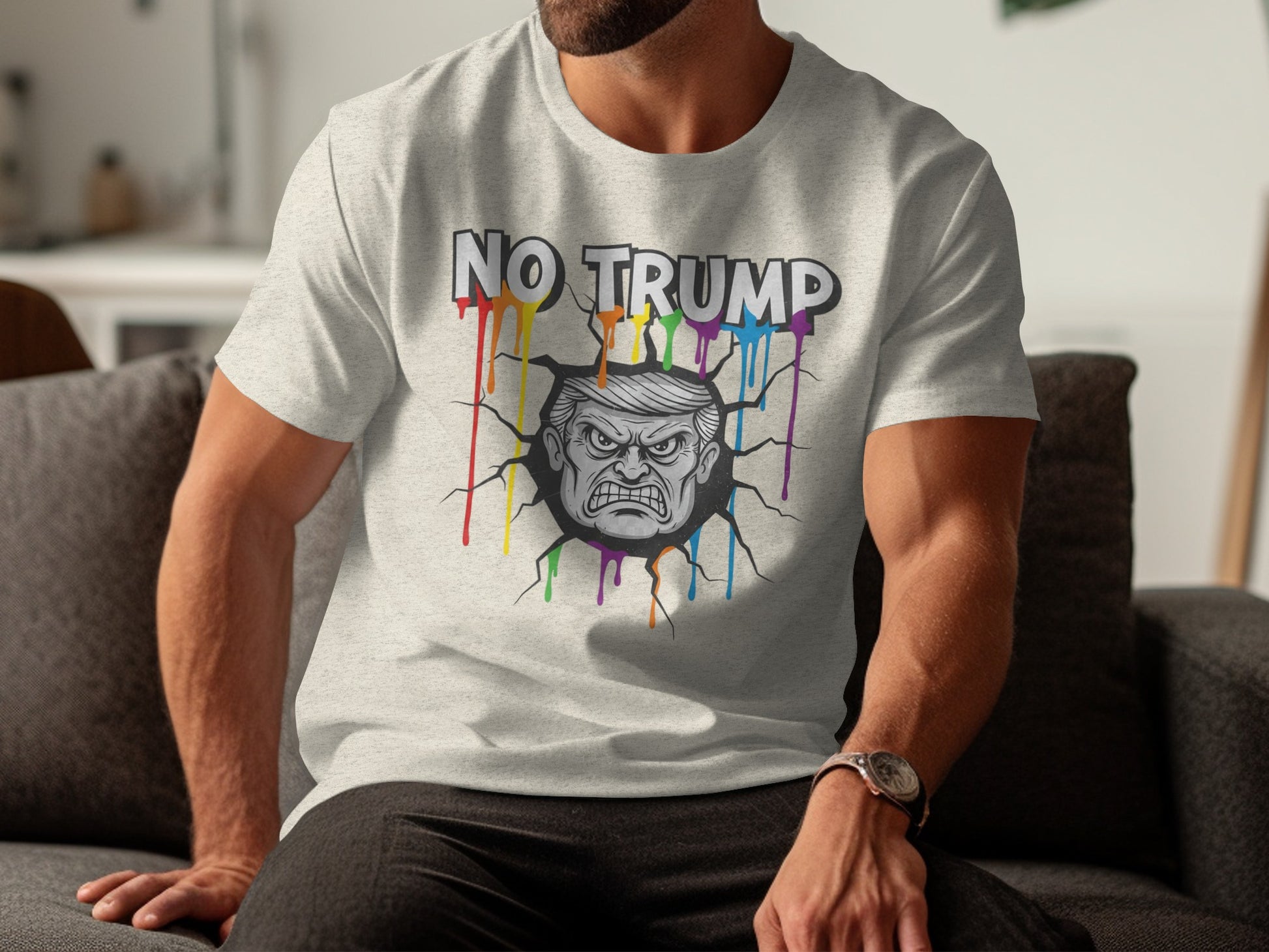No Trump Graphic T-shirt Unisex Apparel product type