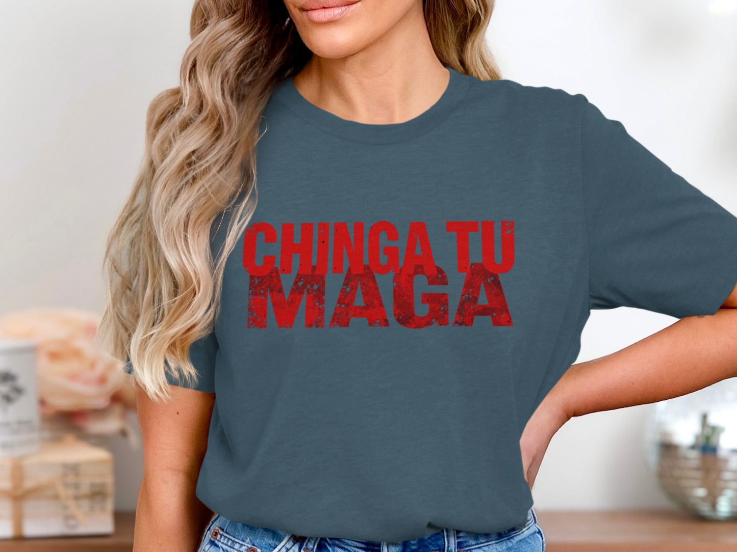 Stylish Chinga Tu Maga Graphic Tee for Trendsetters