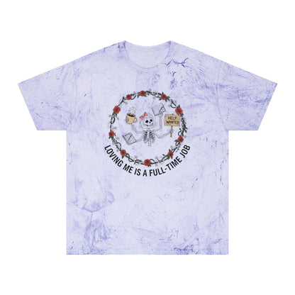 Loving Me Is A Full-Time Job Graphic Tee Shirt