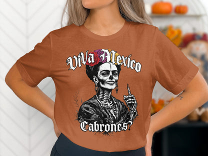 Viva Mexico Cabrones Graphic T-shirt product type