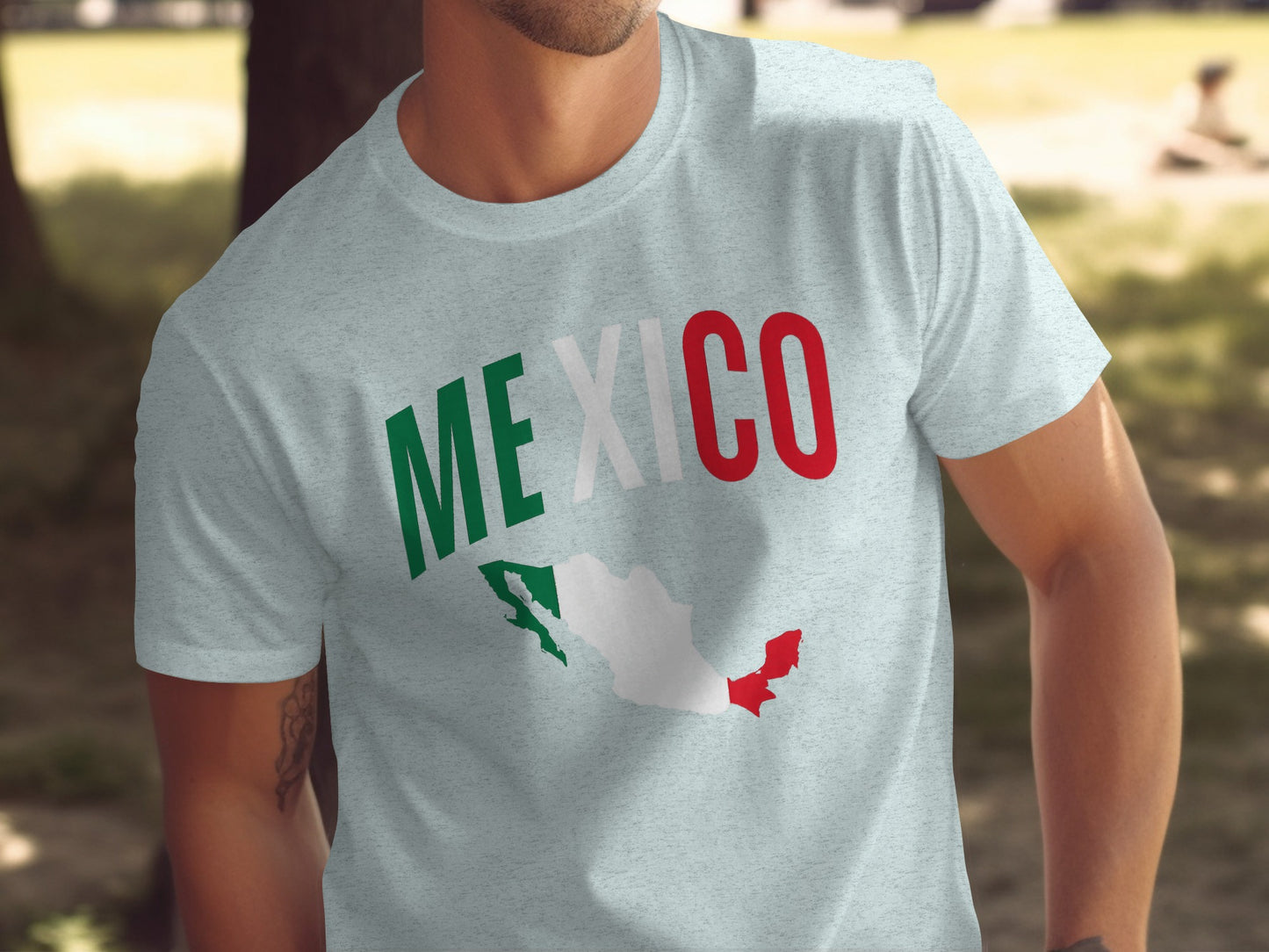 Mexico Map Design Graphic T-Shirt product type