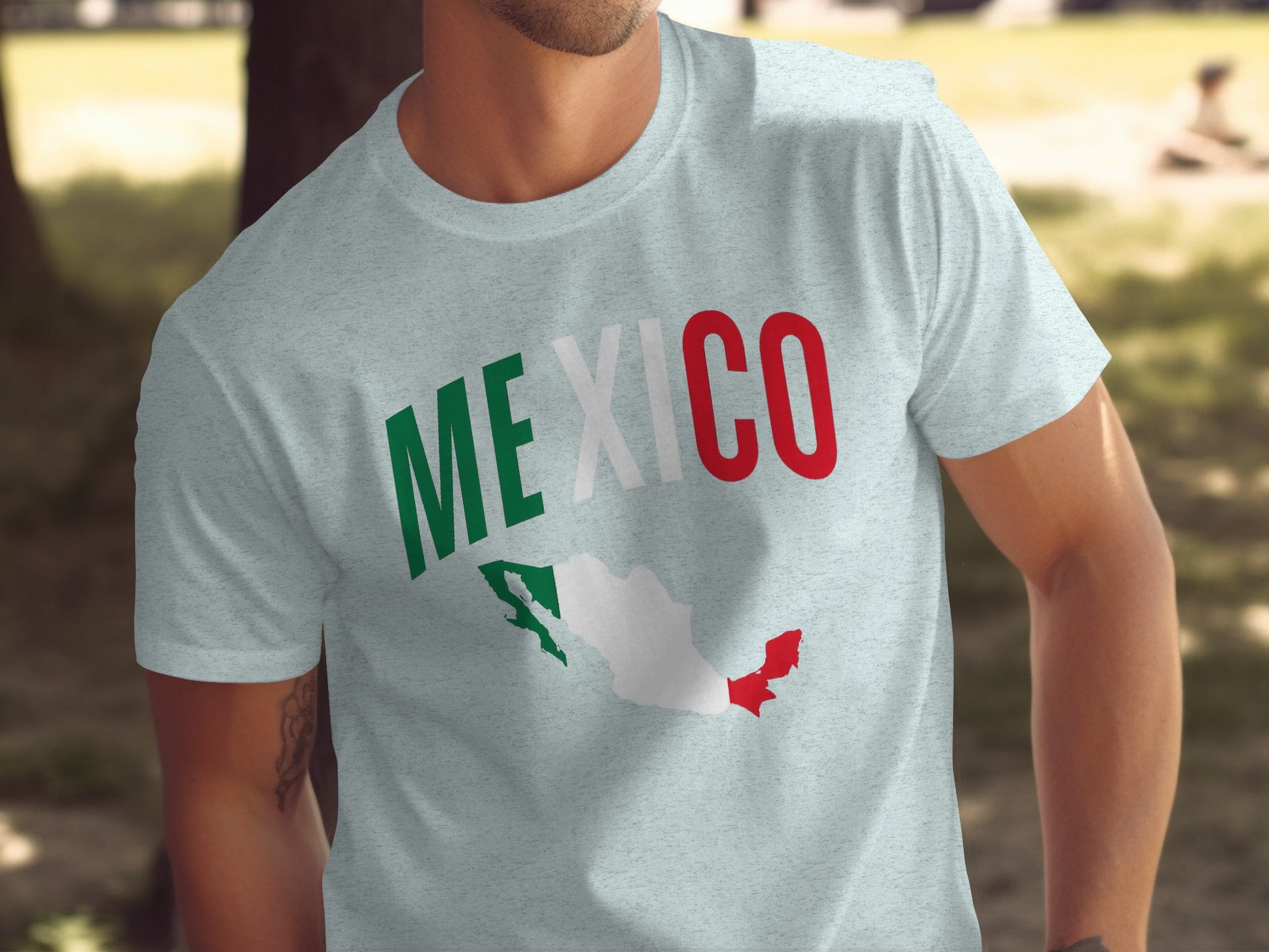 Mexico Map Design Graphic T-Shirt product type