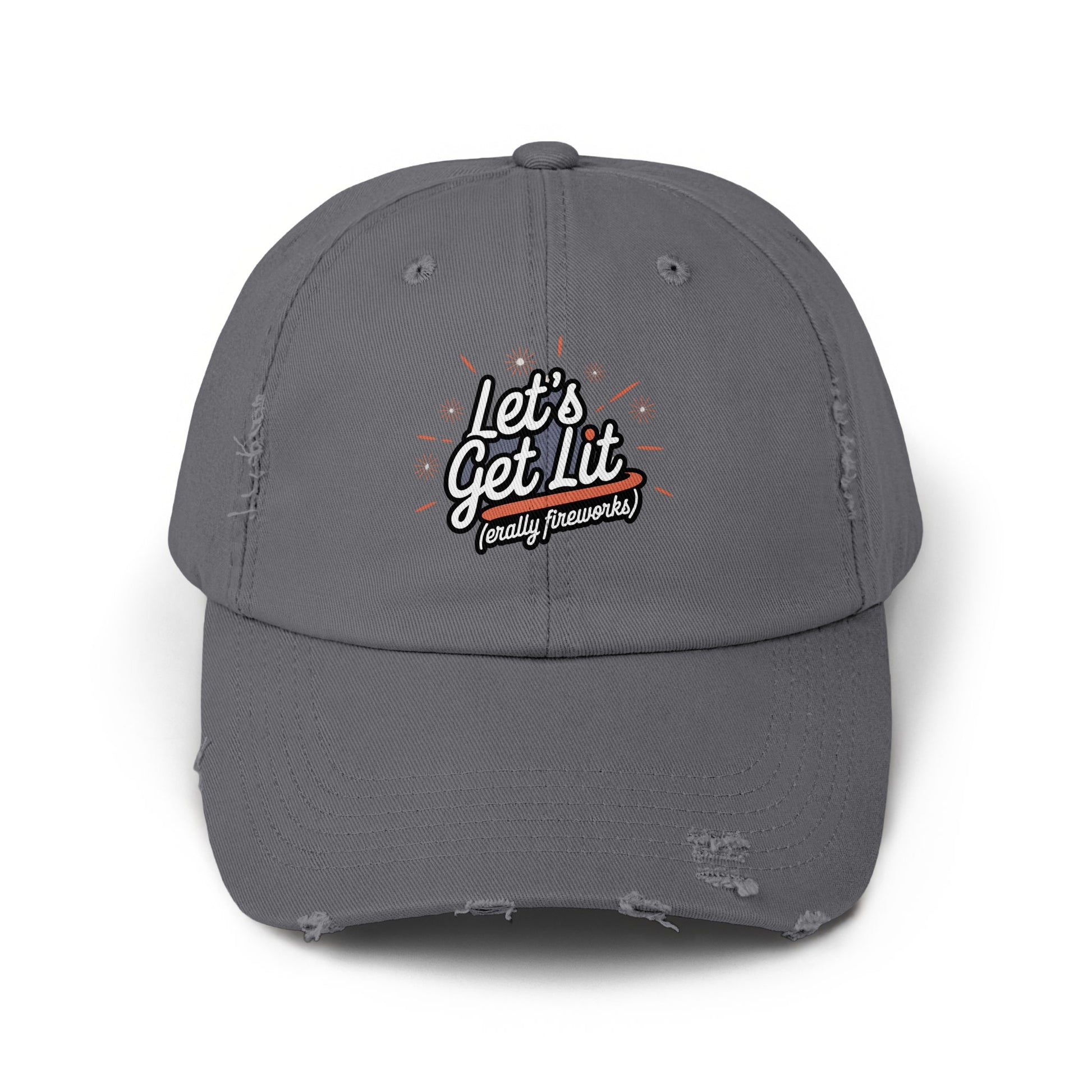 Get Lit Totally Fireworks Dad Hat fun accessory product