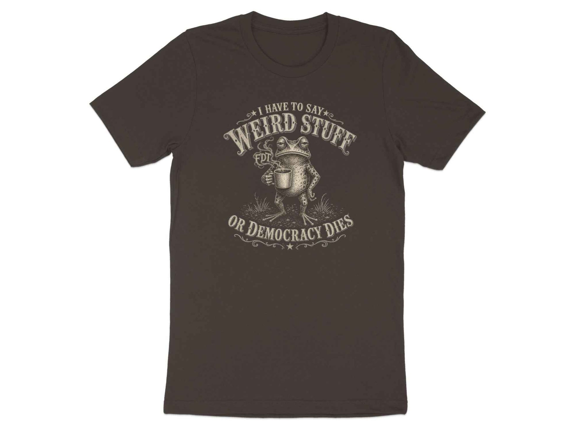 The 'Democracy Dies' Philosopher Toad T-Shirt