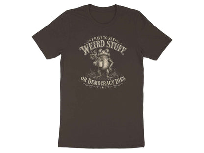 The 'Democracy Dies' Philosopher Toad T-Shirt