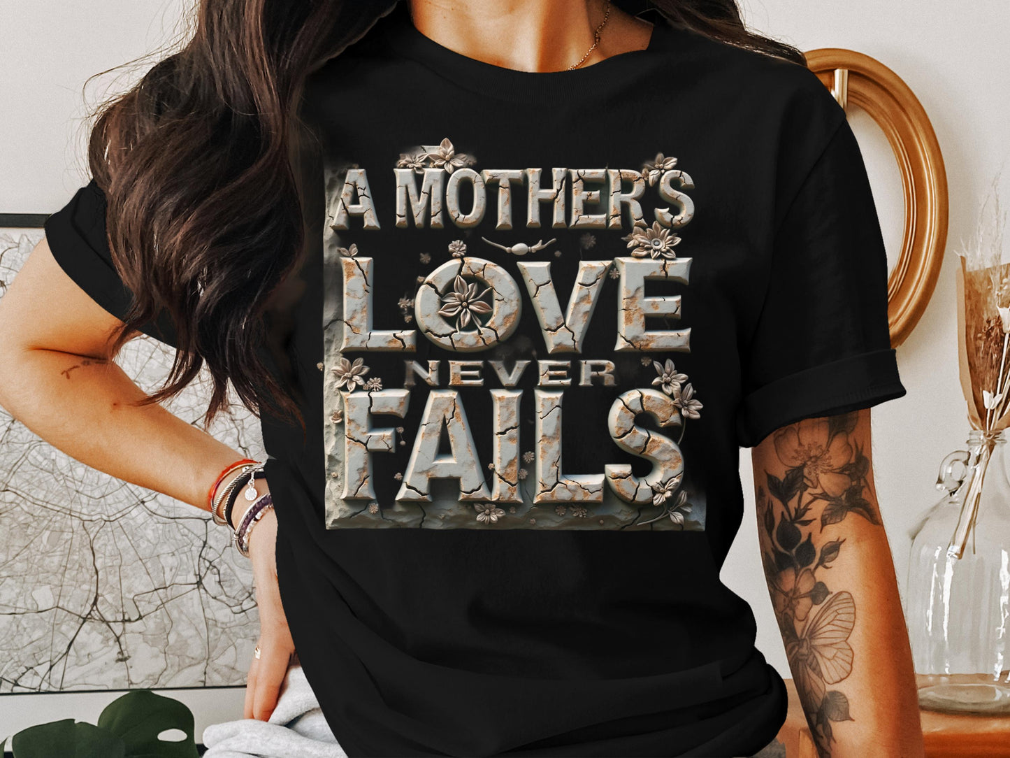 A Mother's Love Never Fails Inspired Shirt Product