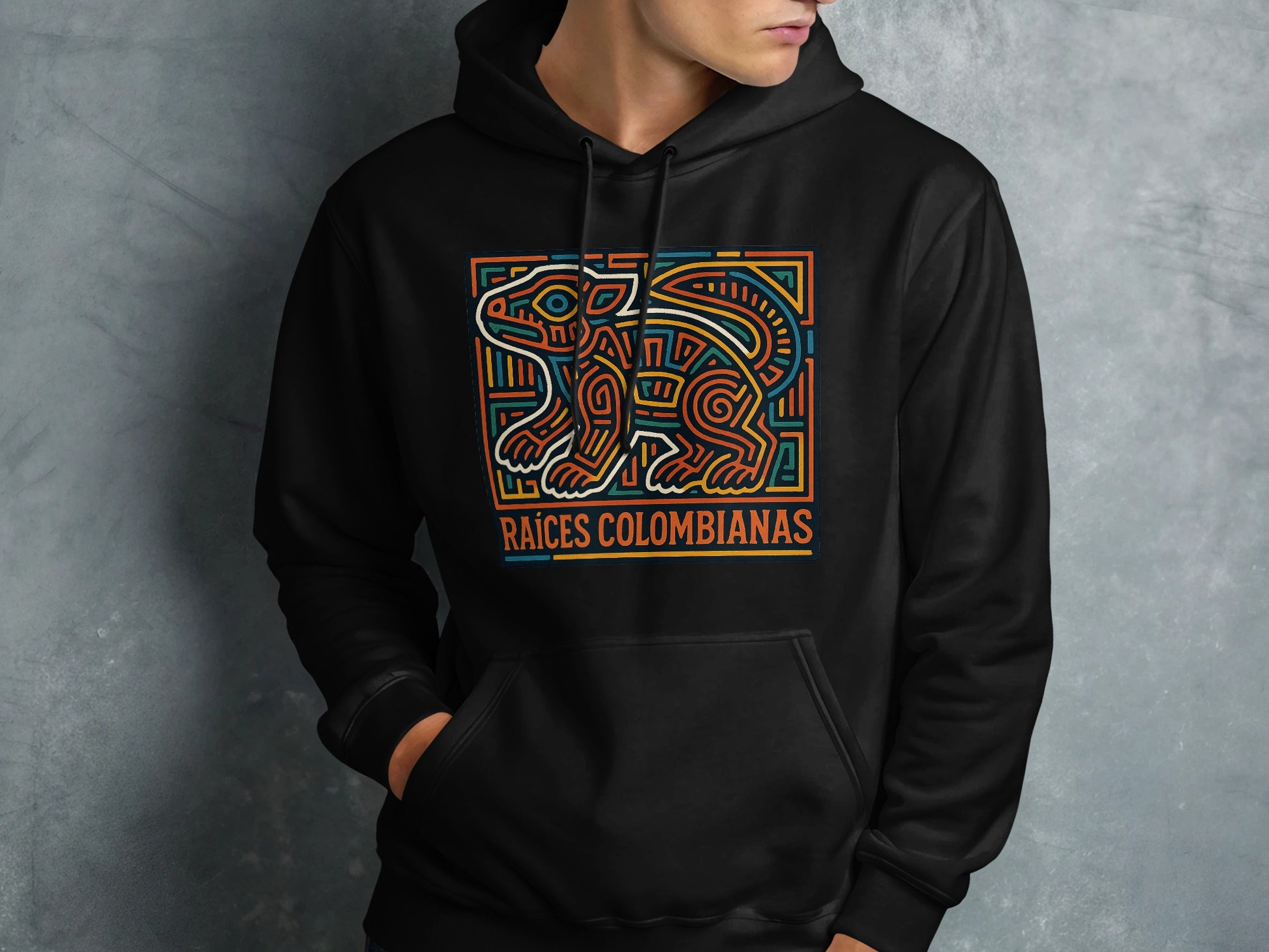Raíces Colombianas Graphic Print Hoodie product