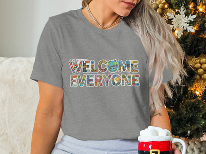 Welcome Everyone Holiday Shirt for Festive Holidays