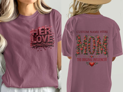 Heartfelt Unconditional Love Motherhood T-Shirt product