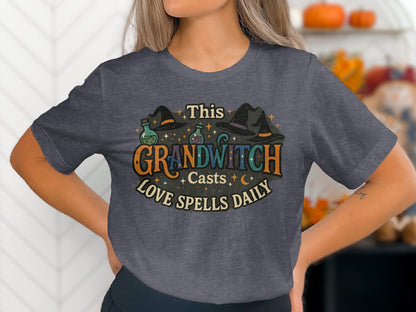 This Grandwitch Casts Love Spells Daily Shirt product
