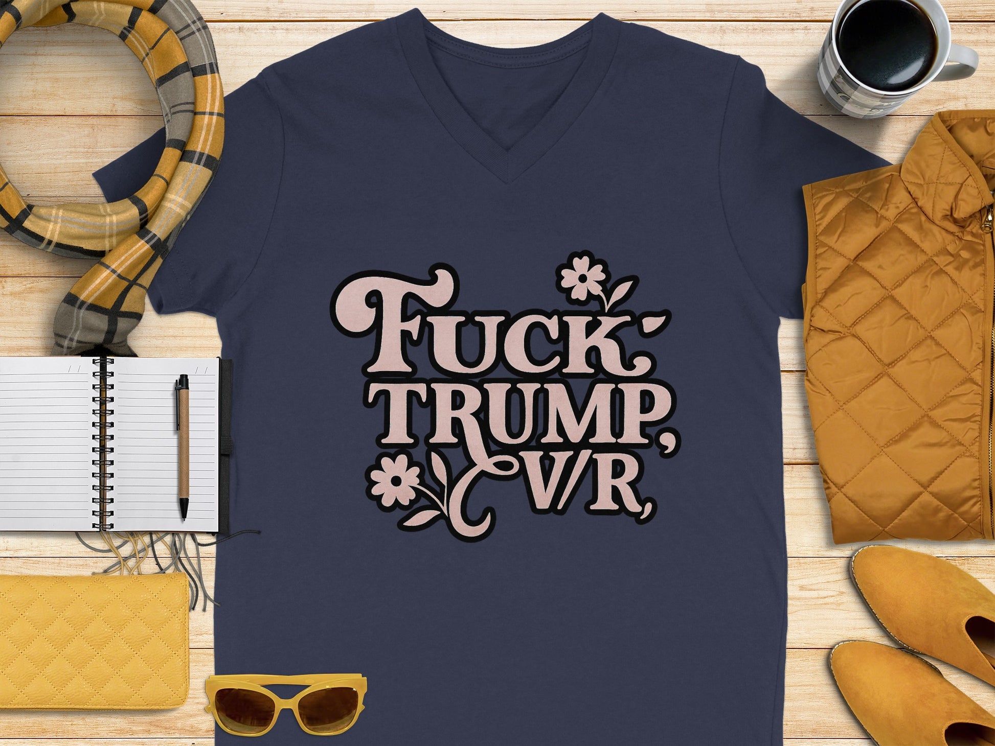 Fuck Trump VR T shirt