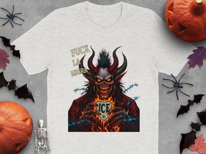 Scary Devil Halloween Themed Graphic T-Shirt product