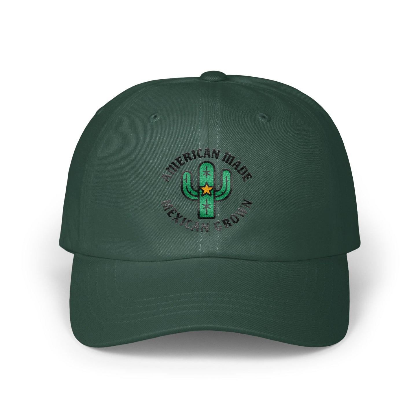 American Made Mexican Grown Embroidered Hat product