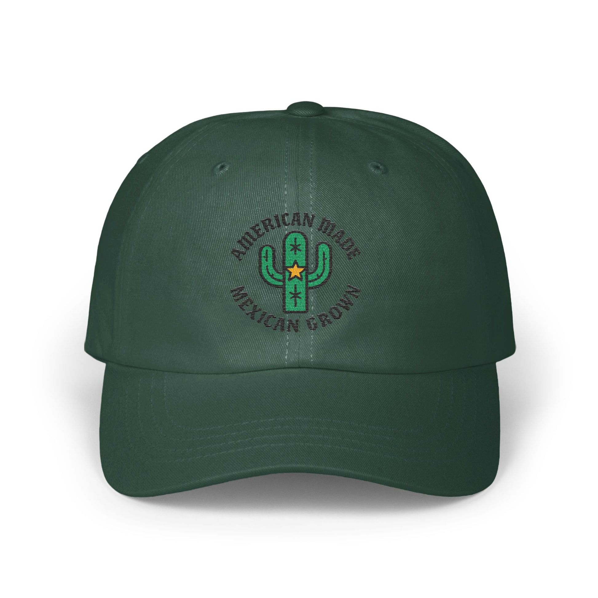 American Made Mexican Grown Embroidered Hat product