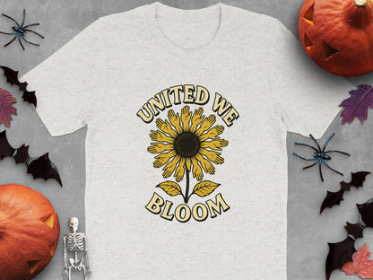 United We Bloom Skeleton Pumpkin Bat Spider product