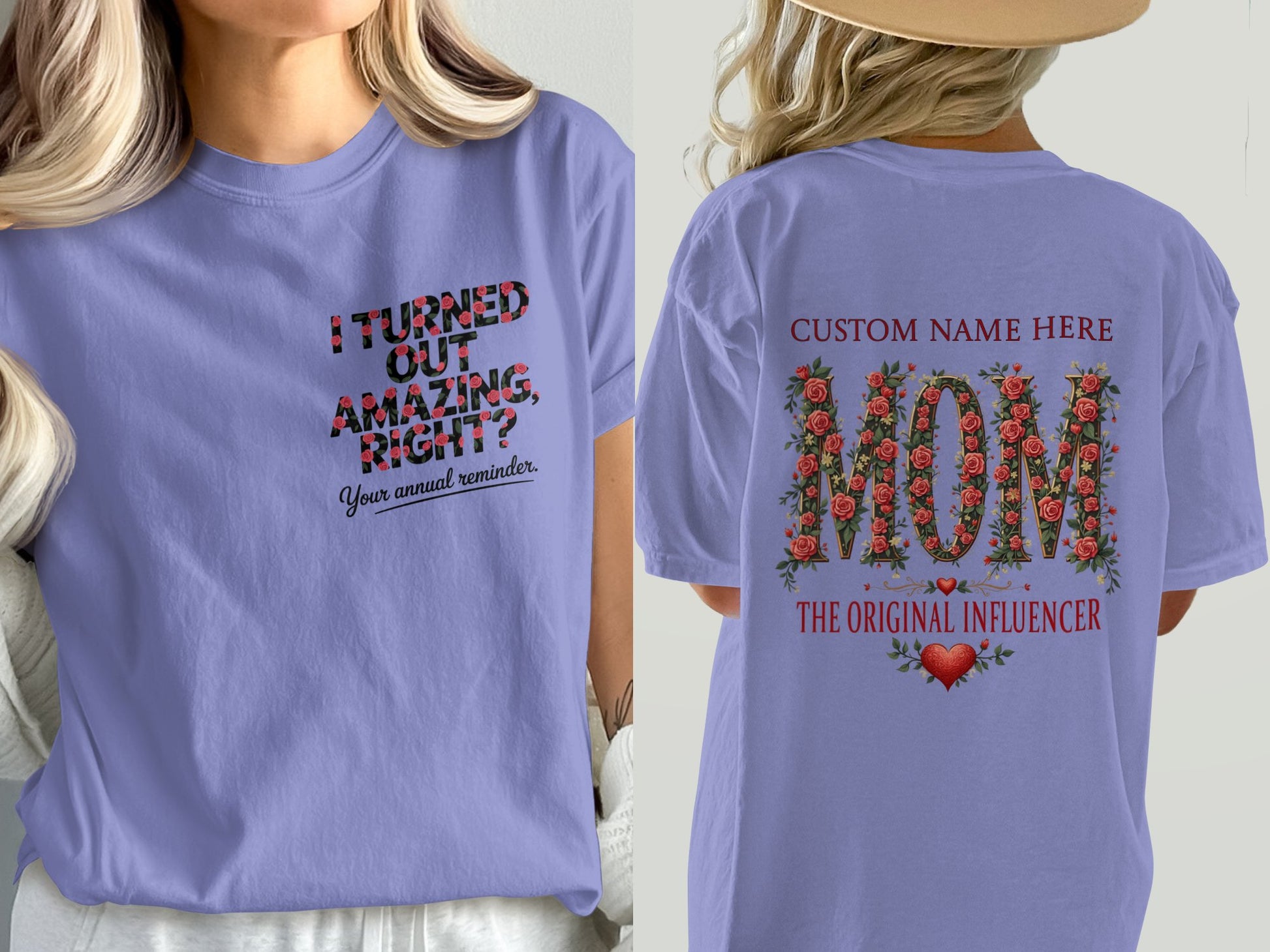 I Turned Out Amazing Right Customized T-shirt product