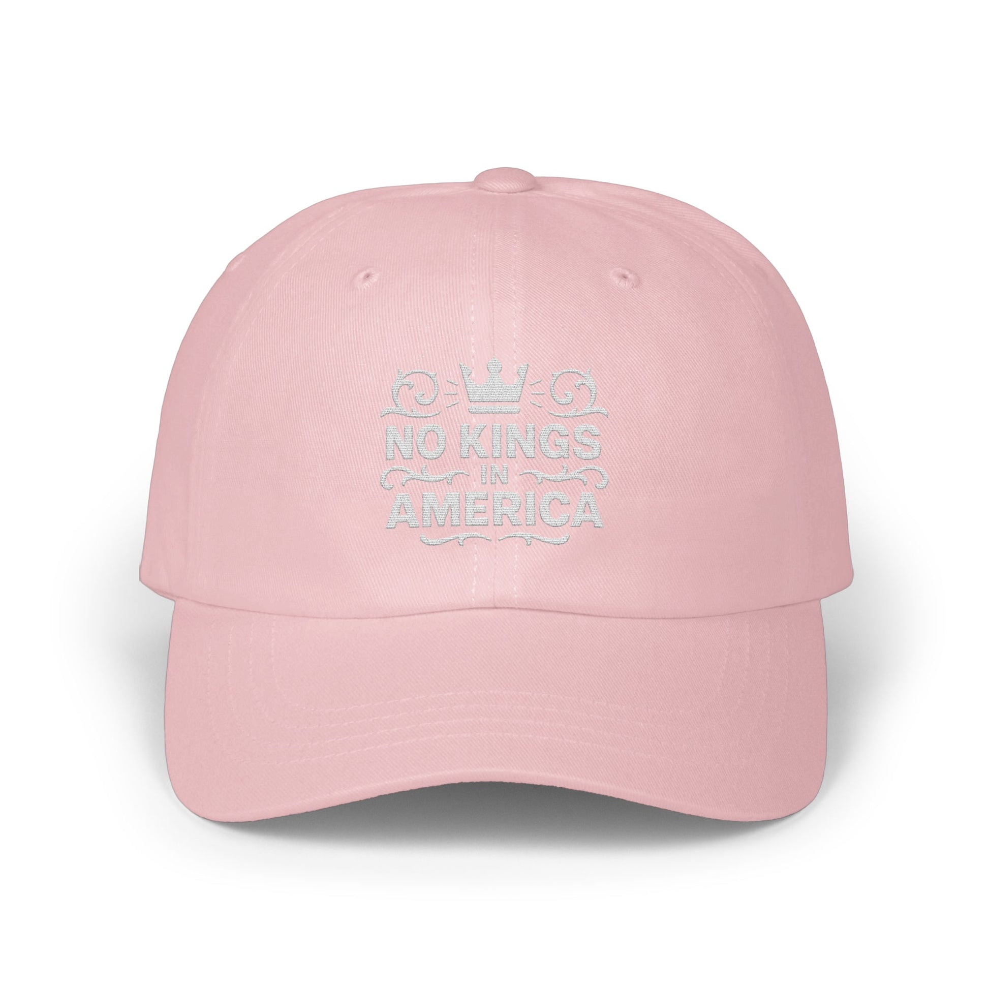 No Kings in America Statement Dad Hat product type