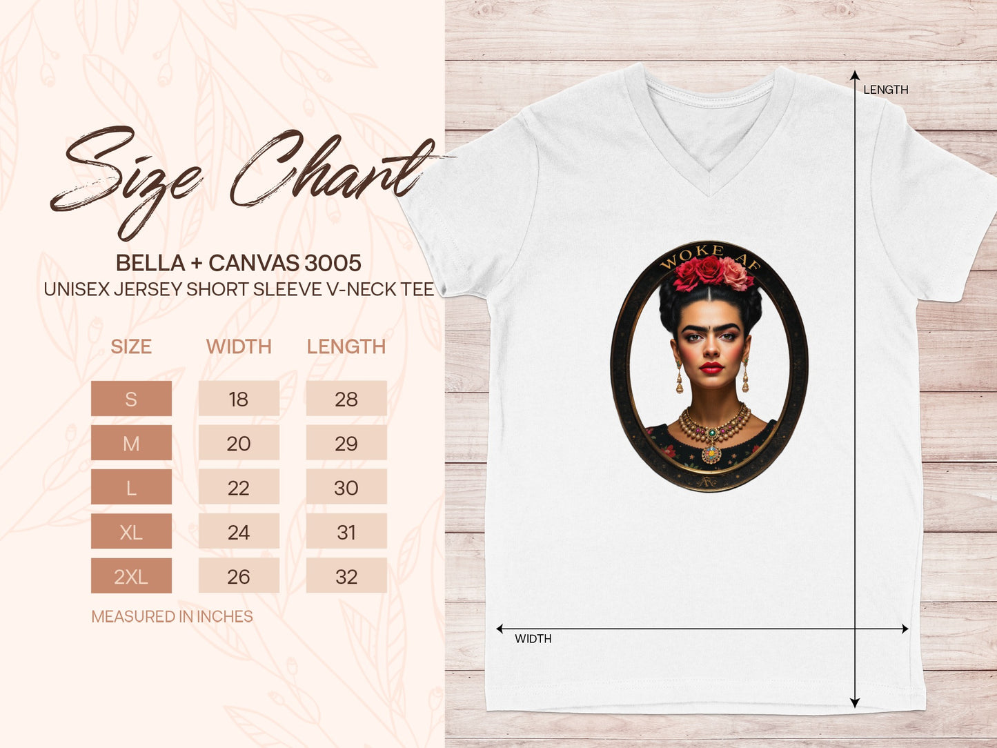 Woke AF Graphic V-Neck Short Sleeve Tee product