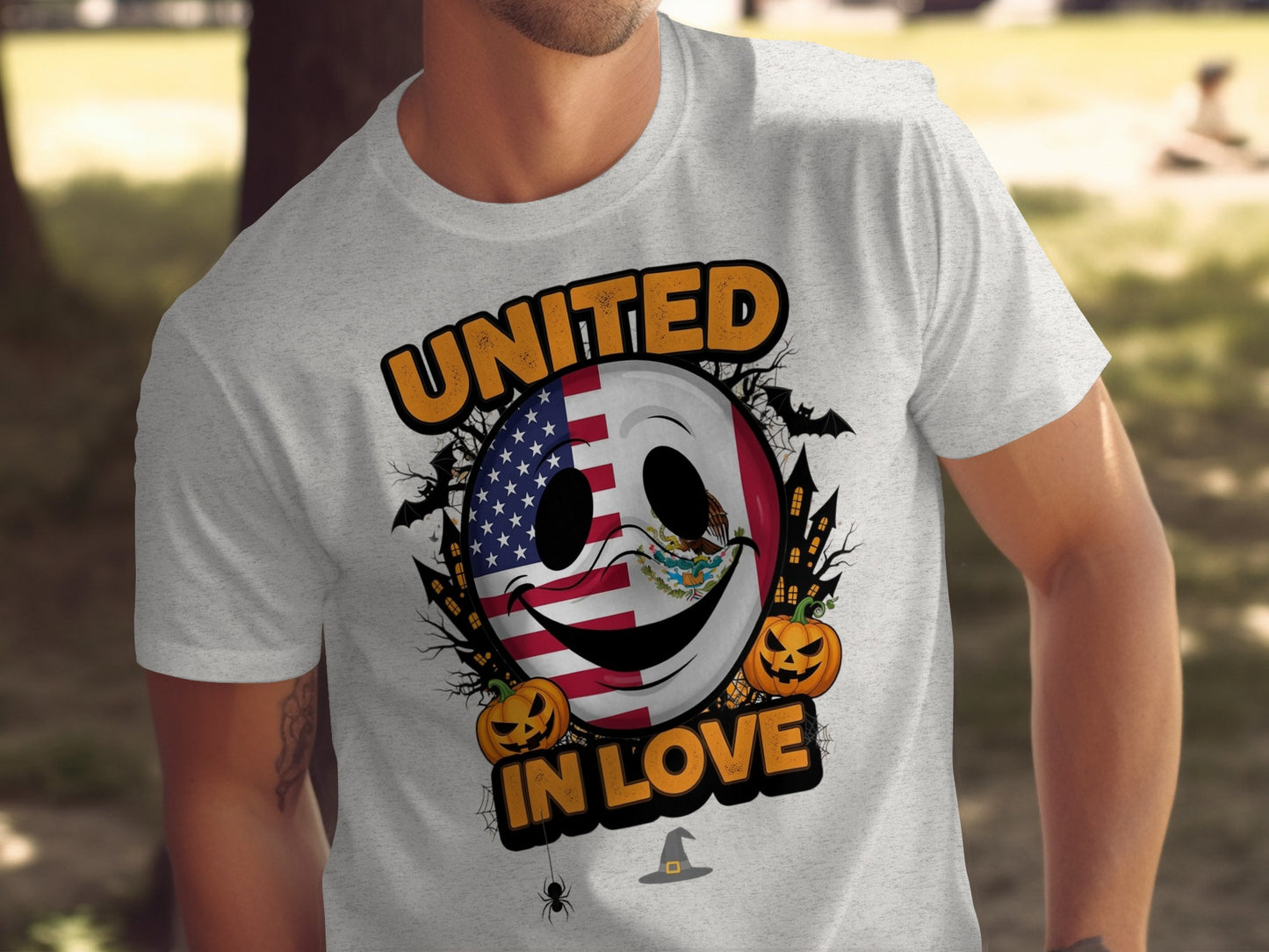 United In Love Halloween Graphic T-Shirt product