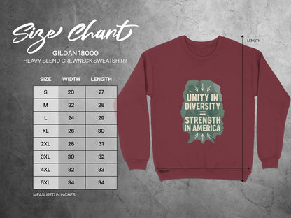 Unity in Diversity Equals Strength Sweatshirt product