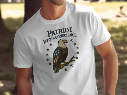 Patriot With A Conscience Graphic T-Shirt product type