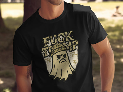 Angry Ghost Graphic with Text Statement product type