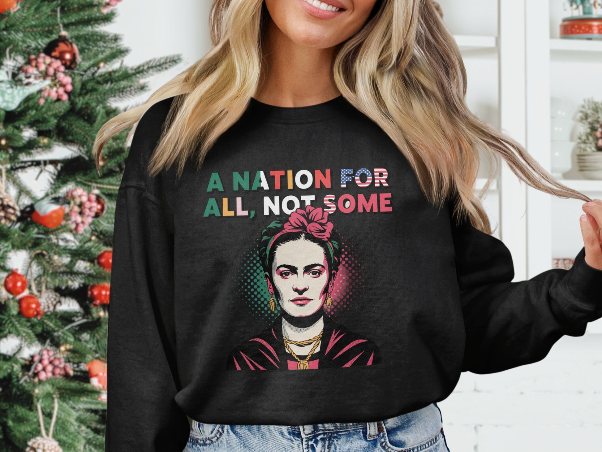 A Nation For All Not Some Graphic Sweatshirt product type