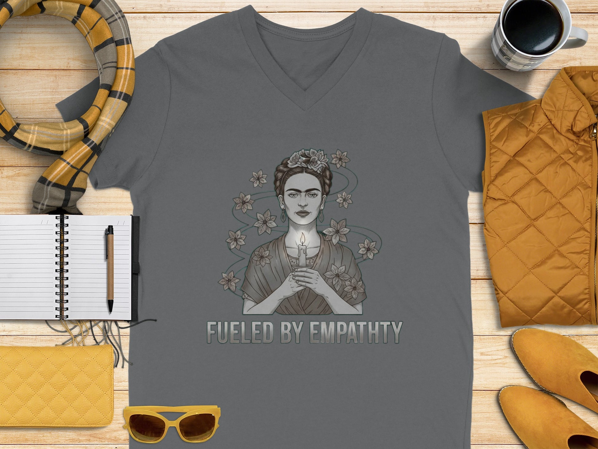 Fueled by Empathy Printed Graphic T-Shirt