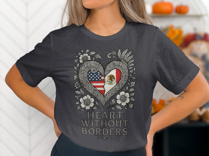 Heart Without Borders Graphic Tee